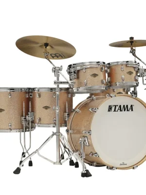 Tama Starclassic Walnut/Birch Duracover Wrap Shell Kit 5 teilig - Vintage Champagne Sparkle | Hochwertig